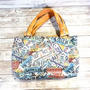 Cecconi Piero license plate purse